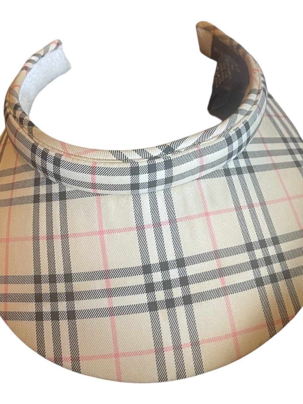 Vintage Burberry golf Visor